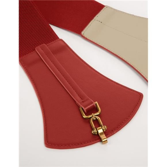 2 Pieces, Women's Elastic Vintage Belt Retro Cinch Belts - Picture 5 of 7